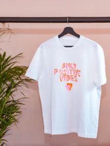 T Shirt - “Only Positive Vibes” - Image 2